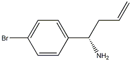 (1S)-1-(4-BROMOPHENYL)BUT-3-EN-1-AMINE Structure