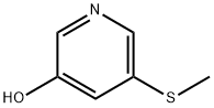 5-(Methylsulfanyl)pyridin-3-ol Struktur
