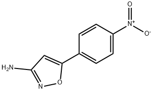 5-(4-硝基苯基)异噁唑-3-胺 结构式