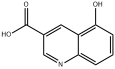 5-hydroxyquinoline-3-carboxylic acid Structure