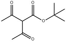 tert-butyl 2-acetyl-3-oxobutanoate Structure
