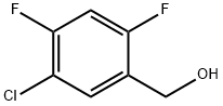 5-氯-2,4-二氟-苯甲醇, 915409-63-1, 结构式