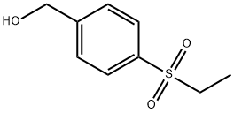 (4-(ethylsulfonyl)phenyl)methanol Structure
