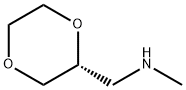 (R)-1-(1,4-Dioxan-2-yl)-N-methylmethanamine Struktur