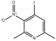 4-碘-2,6-二甲基-3-硝基吡啶,91873-05-1,结构式
