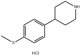 4-(4-Methylsulfanyl-phenyl)-piperidine hydrochloride|4-[(4-甲硫基)苯基]哌啶盐酸盐