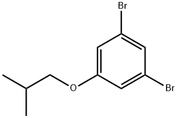 1,3-二溴-5-异丁氧基苯,918904-37-7,结构式