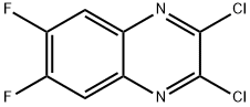 2,3-DICHLORO-6,7-DIFLUOROQUINOXALINE Structure