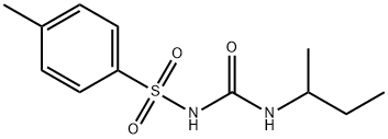 1-(1-METHYLPROPYL)-3-(PARA-TOLYLSULFONYL)-UREA Struktur