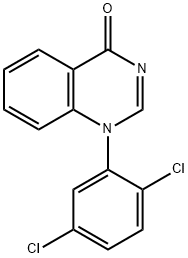 1-(2,5-Dichlorophenyl)quinazolin-4(1H)-one,91961-21-6,结构式