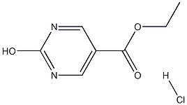 ethyl 2-hydroxypyrimidine-5-carboxylate hydrochloride 化学構造式