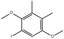 1,4-DIMETHOXY-2,3-DIMETHYL-5-IODOBENZENE Structure