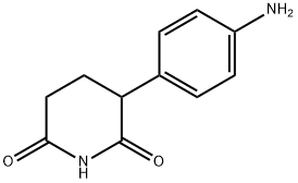 3-(4-Nitro-phenyl)-piperidine-2,6-dione Struktur