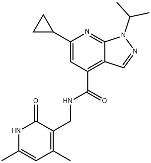 923894-97-7 6-cyclopropyl-N-((2-hydroxy-4,6-dimethylpyridin-3-yl)methyl)-1-isopropyl-1H-pyrazolo[3,4-b]pyridine-4-carboxamide
