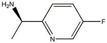 (1R)-1-(5-FLUORO(2-PYRIDYL))ETHYLAMINE Struktur
