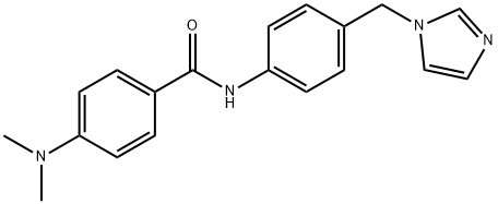 4-(dimethylamino)-N-[4-(1H-imidazol-1-ylmethyl)phenyl]benzamide Structure