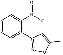 3-(2-Nitro-phenyl)-5-methyl-isoxazole Structure