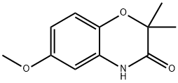 6-methoxy-2,2-dimethyl-2H-benzo[b][1,4]oxazin-3(4H)-one Structure