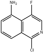 1-chloro-4-fluoroisoquinolin-5-amine|1-CHLORO-4-FLUOROISOQUINOLIN-5-AMINE