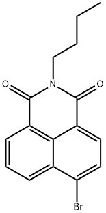 6-bromo-2-butyl-1H-benzo[de]isoquinoline-1,3(2H)-dione Struktur