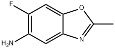 6-fluoro-2-methyl-5-benzoxazolamine Struktur