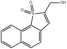 Naphtho[1,2-b]thiophene-2-methanol, 1,1-dioxide Structure