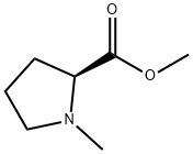 1-甲基吡咯烷-2-羧酸甲酯,933-94-8,结构式