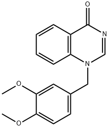1-(3,4-Dimethoxybenzyl)quinazolin-4(1H)-one Structure