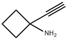 1-Ethynylcyclobutanamine Struktur