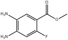 methyl4,5-diamino-2-fluorobenzoate Struktur