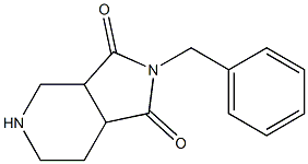 2-苄基-六氢-2H-吡咯并[3,4-C]吡啶-1,3-二酮盐酸盐, 939793-58-5, 结构式