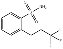 2-(3,3,3-Trifluoropropyl)benzenesulfonamide Struktur