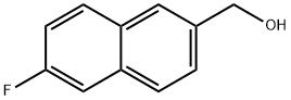 (6-Fluoronaphthalen-2-yl)methanol 结构式