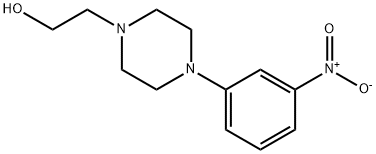 2-(4-(3-Nitrophenyl)piperazin-1-yl)ethanol,944663-75-6,结构式