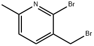 2-溴-3-(溴甲基)-6-甲基吡啶,944707-38-4,结构式