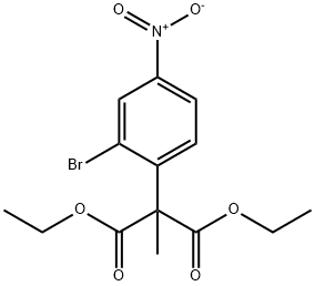 945244-26-8 2-(2-溴-4-硝基苯基)-2-甲基丙二酸二乙酯