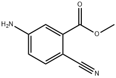 Methyl 5-amino-2-cyanobenzoate Struktur