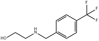 2-({[4-(三氟甲基)苯基]甲基}氨基)乙-1-醇, 948588-69-0, 结构式