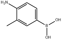 (4-amino-3-methylphenyl)boronic acid Structure