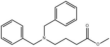 methyl 4-(dibenzylamino)butanoate Struktur