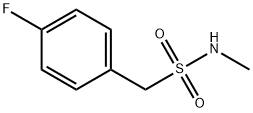 1-(4-fluorophenyl)-N-methylmethanesulfonamide Structure