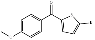 (5-bromo-2-thienyl)(4-methoxyphenyl)Methanone 结构式