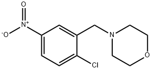 4-(2-氯-5-硝基苄基)吗啉, 952490-82-3, 结构式