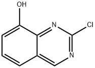 8-Quinazolinol, 2-chloro- Structure
