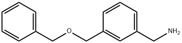 (3-((benzyloxy)methyl)phenyl)methanamine Structure