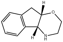 (4aR,9aS)-2,3,4,4a,9,9a-hexahydroindeno[2,1-b][1,4]oxazine Structure