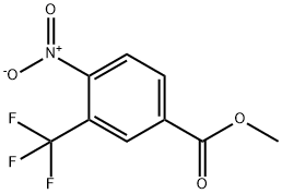 4-Nitro-3-trifluoromethyl-benzoic acid methyl ester Structure