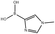 B-(1-methyl-1H-imidazol-4-yl)- Boronic acid Structure