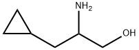 2-amino-3-cyclopropylpropan-1-ol 结构式
