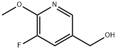 (5-氟-6-甲氧基吡啶-3-基)甲醇, 959616-65-0, 结构式
